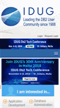 Mobile Screenshot of idug.org